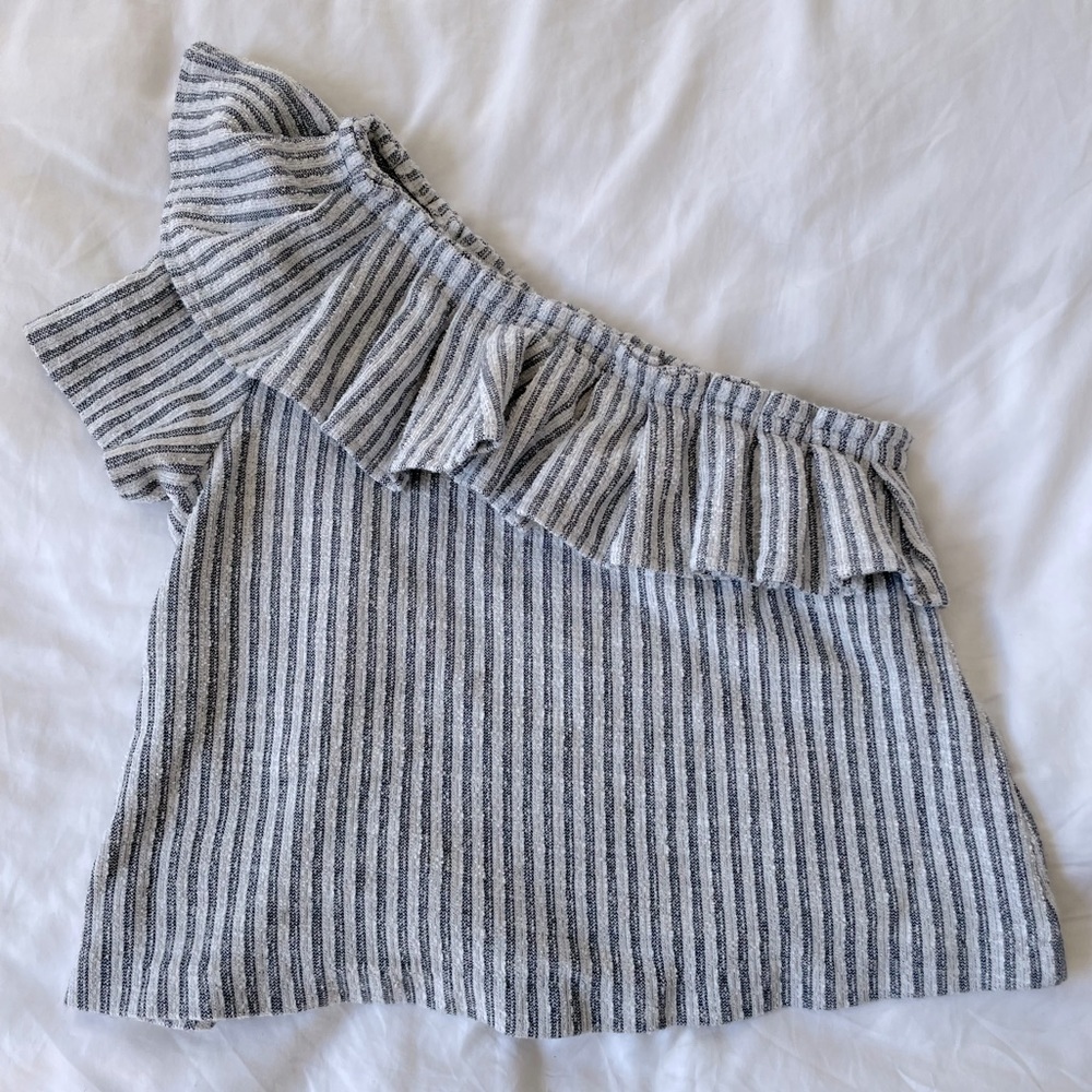 Club Monaco One Shoulder Top